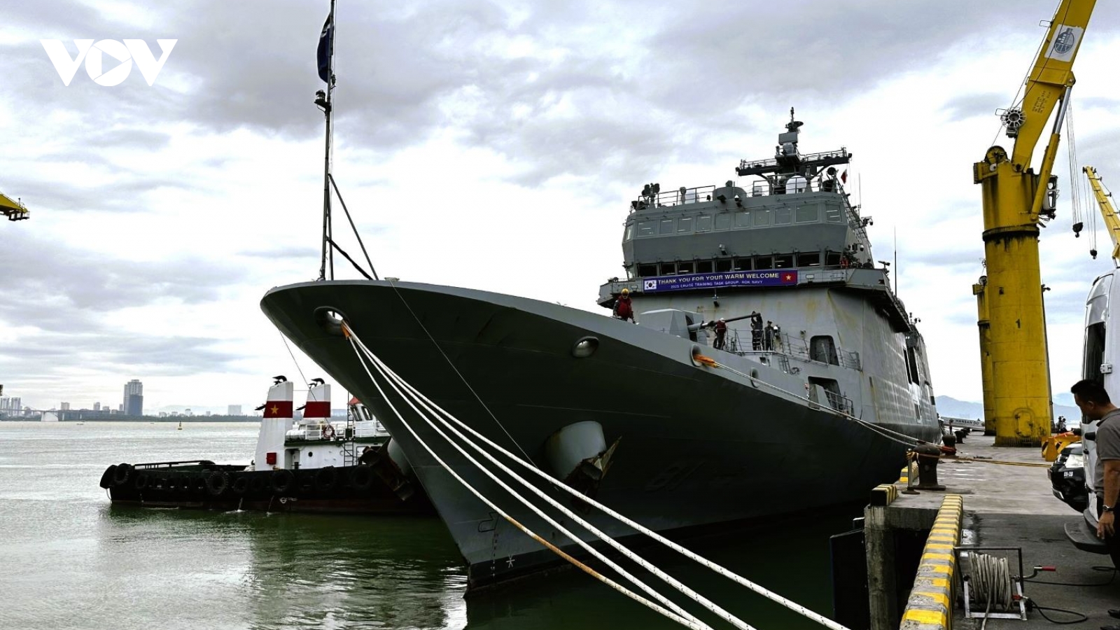 Tàu Hải quân Hàn Quốc ROKS Hansando thăm Đà Nẵng